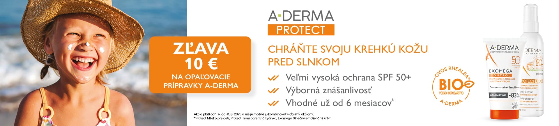 A-derma Portect - zľava 10 €